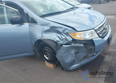 2013 Honda Odyssey Ex-L from USA, damaged, VIN 5FNRL5H67DB085754